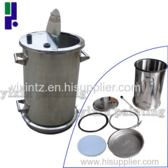 Stainless Steel Powder Container Keg