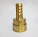 Hydraulic fittings thread locked quick coupling