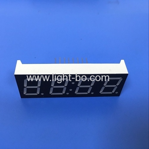 display a led ultra bianco da 14,2 mm a quattro cifre a 7 segmenti per l'indicatore dell'orologio