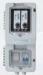 2 Position Wall Mounted Electric Meter Box / External Electricity Meter Box