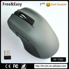 Factory wholesale hot selling prosuct 2.4g 6 buttons wireless mouse with mini receiver