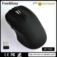 Factory wholesale hot selling prosuct 2.4g 6 buttons wireless mouse with mini receiver