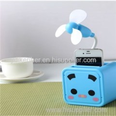 USB Portable Battery Mini Personal Fan (LJQ-069)