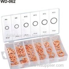 110PC COPPER WASHER ASSORTMENT