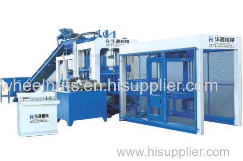 QT12-15 Full Automatic Concrete Block Making Machine