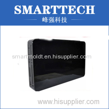 Black ABS Tv Back Enclosure Plastic Injection Mould