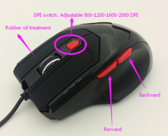 Hot consumer electronics gaming mouse for gamer