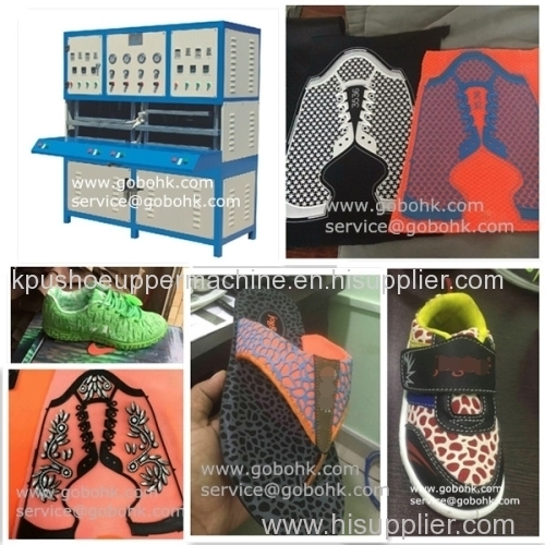 kpu shoe upper machine