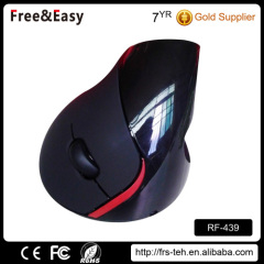 2.4g wireless vertical mouse with mini receiver