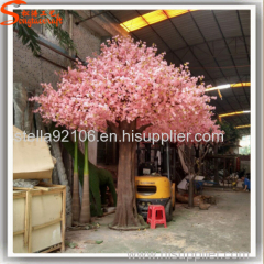 All festival occasion especially for wedding silk fabric Material and blossom Trees Plant Type artificial cherry trees