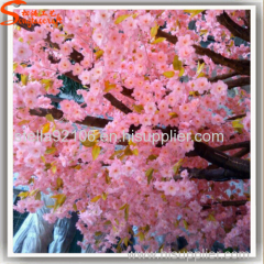 All festival occasion especially for wedding silk fabric Material and blossom Trees Plant Type artificial cherry trees