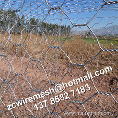 Gabion material construction Hot dipped galvanized gabion mesh River training galvanized gabion box