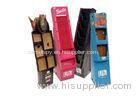 Exhibition Floor Display Racks Pet Foods Cardboard POP Stand