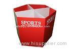 Flat Package Carton Retail Dump Bin Display Cardboard Dump Large Capacity
