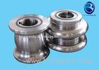 Erw Welded Pipe Making Machine Metal Forming Rollers With Cr12 / D3 Material