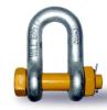 Bolt type chain shackle