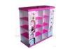Children Clothes 4 Tray Cardboard Pallet Display Stand With Glossy Varnishing Surface