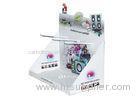 USB Accessories POP Cardboard Counter Display Racks with Hooks