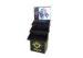 Purple Makeup Cardboard Display Rack With Glossy Varnishing Surface
