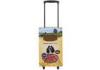 Exhibition Advertising POS Cardboard Trolley Box with Plastic Handle