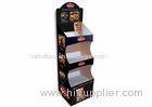 Advertising Cardboard Floor Displays Shelves Customized For Pet Food