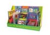 Household Book Cardboard Counter Display With Different Tiers