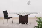 Temperature Processed Glass Top Dining Table With Modern Simple Design