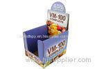 ROHS Corrugated Cardboard Display Boxes Integral Forming for Packaging