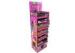 Young Ladies Cosmetics Cardboard Nail Polish Display Rack Panton Color Printing