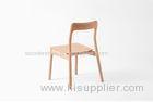 Simple Designed Modern Walnut Dining Chairs With Multi Wood Choice