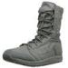 Mens Tachyon 8" Military Boots Soft Black Cow Leather Slip - Resistant Outsole