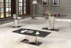 Multi Color Natural Luxury Living Room Furniture Marble Dining Table Set