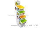 Colorful Cardboard Floor Displays Tray