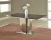 Steel Afghanistan Hjs Marble Dining Tables Rectangular Shape Black