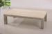 Living Room Natural White Fossil Marble Travertine Coffee Tables 1400*800*450mm