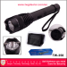 Aluminum Police Security Electric Torch with LED Flashlight