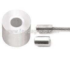 wire rope Aluminium stopper