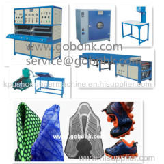 Professional KPU upper shoes cover making machine with low price