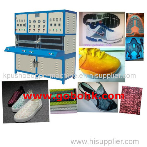 KPU shoes upper making machine