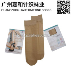 Quality velvet women ankle silk socks short stocking