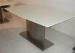 Natural White Paint Marble Dining Tables / Contemporary Dining Tables