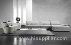 Italy Volakas Marble Coffee Tables White Background With Brown Vein