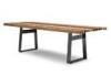 Solid White Oak Walnut Dining Table Big Plank Stuff Jointed Slabs