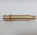 Hex head brass extended nipple brass threaded fittings available