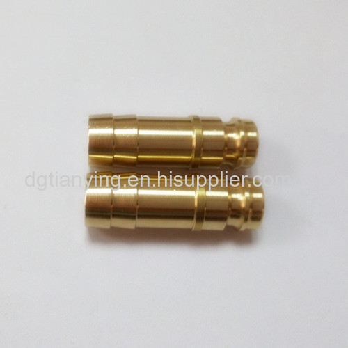 Competitive brass raw material 2 pcs flexible hose barb nipples