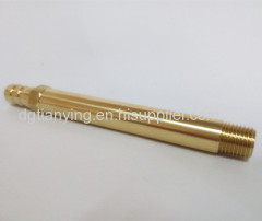 1/4BSP Thread Dia Brass Male Nipple Air Pipe Connector Coupler for Mould