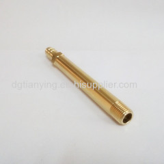 1/4BSP Thread Dia Brass Male Nipple Air Pipe Connector Coupler for Mould