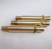 1/4BSP Thread Dia Brass Male Nipple Air Pipe Connector Coupler for Mould