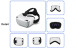 Fashional style vr box 2 generation virtual reality 3D vr box 2.0