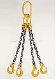 chain sling with hooks